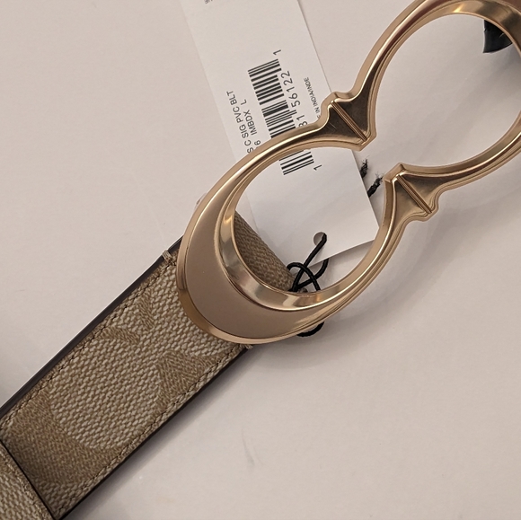 Coach  signature belt  size L NWT - Picture 3 of 8